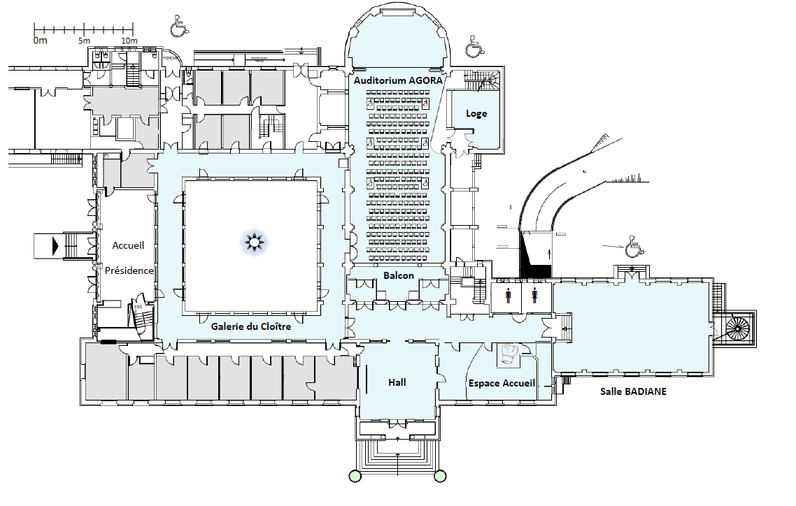 Agora rooms plan